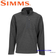 Реглан Simms Rivershed Quarter Zip Carbon размер XL